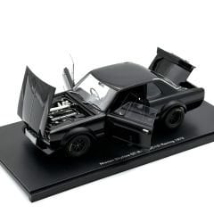 1:18 Nissan Skyline GT-R KPGC10 Racing 1972 Black Tuning - Autoart