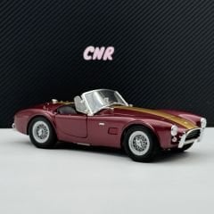 1:18 Shelby AC Cobra Roadster Burgundy Met 1963 - EXOTO