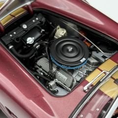 1:18 Shelby AC Cobra Roadster Burgundy Met 1963 - EXOTO