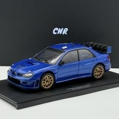 1:18 Subaru Impreza WRC 2006 Plain Body Version Blue - Autoart
