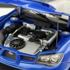 1:18 Subaru Impreza WRC 2006 Plain Body Version Blue - Autoart