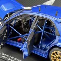 1:18 Subaru Impreza WRC 2006 Plain Body Version Blue - Autoart
