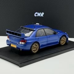 1:18 Subaru Impreza WRC 2006 Plain Body Version Blue - Autoart