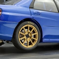 1:18 Subaru Impreza WRC 2006 Plain Body Version Blue - Autoart