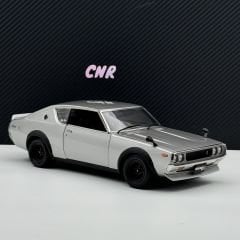 1:18 Nissan Skyline 2000 GT-R KPGC110 Silver 1973 - Kyosho
