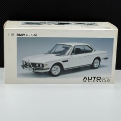 1:18 BMW 3.0 CSI E9 White 1972 - Autoart Millennium