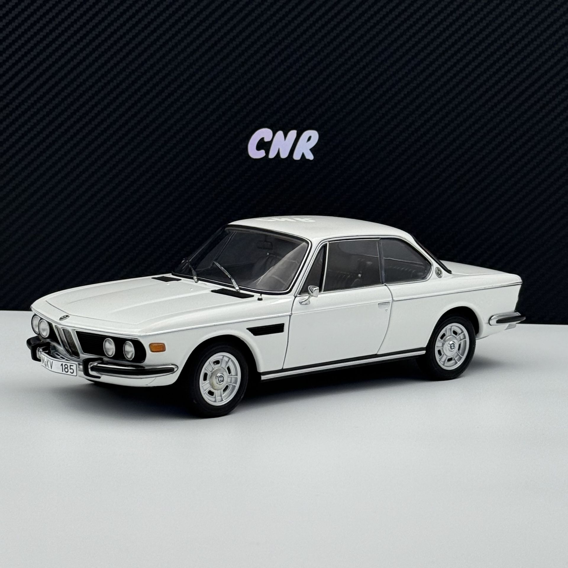 1:18 BMW 3.0 CSI E9 White 1972 - Autoart Millennium