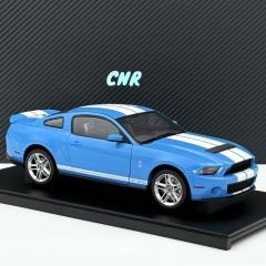 1:18 Ford Shelby Mustang GT500 Blue Met 2010 - Autoart
