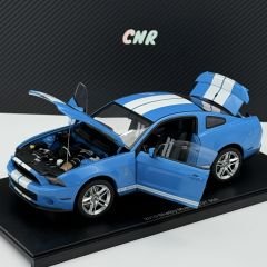 1:18 Ford Shelby Mustang GT500 Blue Met 2010 - Autoart
