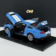 1:18 Ford Shelby Mustang GT500 Blue Met 2010 - Autoart