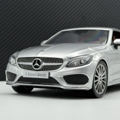 1:18 Mercedes C Class Cabriolet AMG Line W205 Silver - IScale