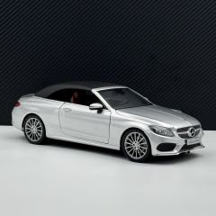 1:18 Mercedes C Class Cabriolet AMG Line W205 Silver - IScale