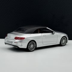 1:18 Mercedes C Class Cabriolet AMG Line W205 Silver - IScale