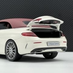 1:18 Mercedes C Class Cabriolet AMG Line W205 White - IScale