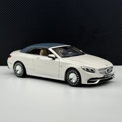 1:18 Mercedes-Maybach S Class S650 Cabriolet 2016 White - Norev