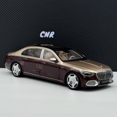 1:18 Mercedes-Maybach S Class S680 Gold/Red 2021 - Almost Real