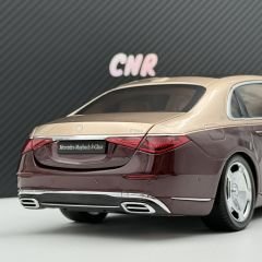 1:18 Mercedes-Maybach S Class S680 Gold/Red 2021 - Almost Real