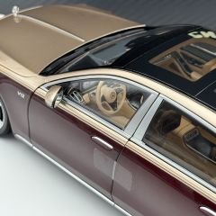 1:18 Mercedes-Maybach S Class S680 Gold/Red 2021 - Almost Real