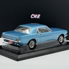 1:18 Ford Mustang Hard Top Coupe 1965 Turquoise Met - Norev