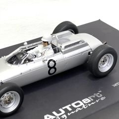 1:18 Porsche 804 F1 1962 Nürburgring Jo Bonnier with Figure - Autoart