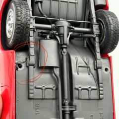 1:18 Ford Escort Mk1 LHD Red 1968 - Minichamps