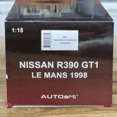 1:18 Nissan R390 GT1 Le Mans 1998 Gloss White - Autoart