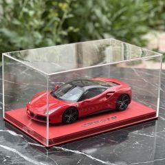 1:18 Ferrari 488 GTB Geneve Auto Show Rossa Corsa - BBR DeLuxe
