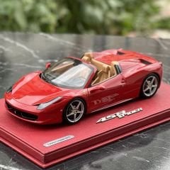 1:18 Ferrari 458 Spider Rosso Corsa 2012 - BBR