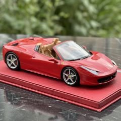 1:18 Ferrari 458 Spider Rosso Corsa 2012 - BBR