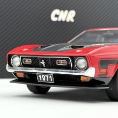 1:18 Ford Mustang Mach 1 Red Fastback 1971 72822 - Autoart