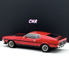 1:18 Ford Mustang Mach 1 Red Fastback 1971 72822 - Autoart