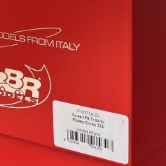 1:18 Ferrari F8 Tributo Rosso Corsa 322 2019- BBR //CNR