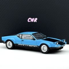 1:18 De Tomaso Pantera GT4 1973 Blue Black - Kyosho