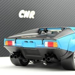 1:18 De Tomaso Pantera GT4 1973 Blue Black - Kyosho