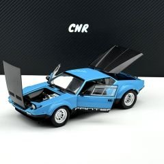 1:18 De Tomaso Pantera GT4 1973 Blue Black - Kyosho