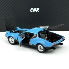 1:18 De Tomaso Pantera GT4 1973 Blue Black - Kyosho