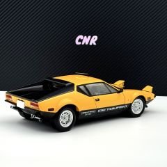 1:18 De Tomaso Pantera GTS 1973 Yellow Black - Kyosho