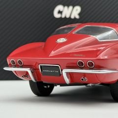 1:18 Chevrolet Corvette C2 Sting Ray 1963 Red 71183 - Autoart
