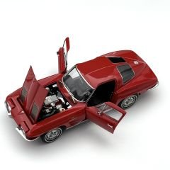 1:18 Chevrolet Corvette C2 Sting Ray 1963 Red 71183 - Autoart