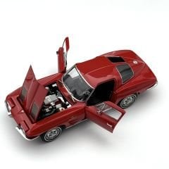 1:18 Chevrolet Corvette C2 Sting Ray 1963 Red 71183 - Autoart