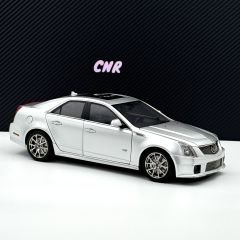 1:18 Cadillac CTS-V Silver 4 Door 2009 - Kyosho