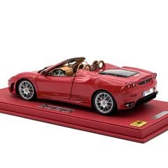 1.18 Ferrari F430 Spider 2005 Red Beige Autoshow 3 Limitli - BBR Model