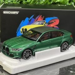 1:18 BMW M3 G80 Competition Green Met 2020 - Minichamps