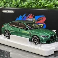 1:18 BMW M3 G80 Competition Green Met 2020 - Minichamps