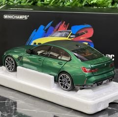 1:18 BMW M3 G80 Competition Green Met 2020 - Minichamps