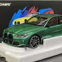 1:18 BMW M3 G80 Competition Green Met 2020 - Minichamps