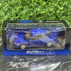 1:18 Mitsubishi Lancer Evo VII 7 Street Car Blue - Autoart// CNR