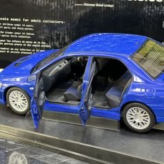 1:18 Mitsubishi Lancer Evo VII 7 Street Car Blue - Autoart// CNR