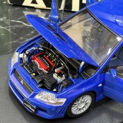 1:18 Mitsubishi Lancer Evo VII 7 Street Car Blue - Autoart// CNR