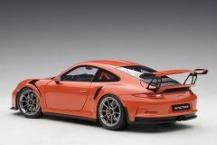 1:18 Porsche 911 991.1 GT3 RS Lava Orange 78168 - Autoart